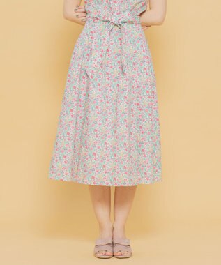 TOCCA 【LIBERTY社オリジナル素材】【洗える！】FLORAL STORY スカート ピンク系5