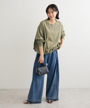 Green Parks バルーンドッキングプルオーバー Khaki