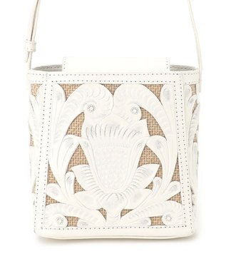 GRACE CONTINENTAL CTWK Square Bag ホワイト