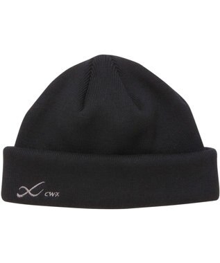 CW-X 【UNISEX】 CW-X ニットキャップ 綿100％ 3WAY仕様 被る深さ変更可能(3段階) 帽子 ユニセックス HYO410 /ワコール ブラック