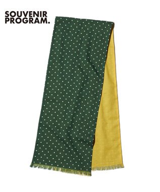 J.PRESS MEN 【J.PRESS ORIGINALS】Cotton Wool W-Face Dot Stall