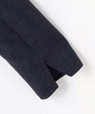 Feroux 【先行予約】パール釦ペプラムジャケット×スカート セットアップ ネイビー系