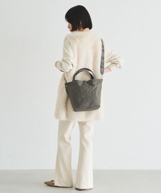 russet 《WEB限定》コーデュラナイロン2WAYミニトートバッグ(CE-1673-WEB) Gray