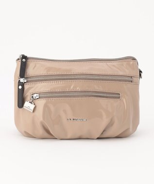 LA BAGAGERIE プリュイ ショルダーバッグ Sサイズ グレージュ