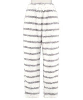 San-ai Resort（三愛水着楽園） 【fuwamoko home northerly】ふわもこロングパンツ チャコール