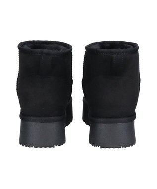 Bridget Birkin 【Bridget Birkin】スエード調ムートンブーツ ブラックスウェード