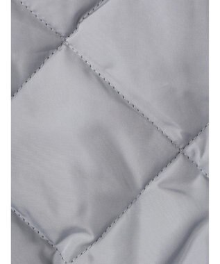 earth music&ecology ファーカラーブルゾン Grayish Blue