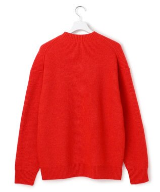 J.PRESS YORK STREET 【UNISEX】ウールカシミヤ クルーネックニット レッド系