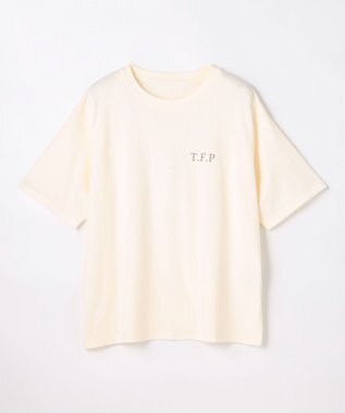 ANY ピグメントアソートロゴＴシャツ エクリュ