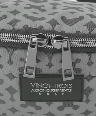 23区GOLF 【UNISEX】モノグラムボディバッグ　ペットボトルも入る！タウンユースにもおすすめ ブラック系5