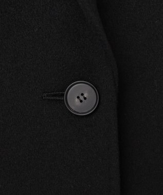 ICB ピュアカシミヤ チェスターコート ブラック系