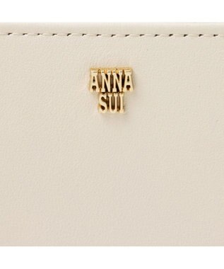 ANNA SUI ララ Lファスナー長財布 アイボリー