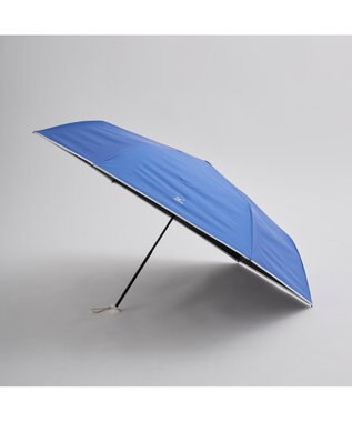 MOONBAT MIZUNO  (ミズノ) 無地 ロゴ 日傘 折りたたみ傘 パラソル 晴雨兼用 ユニセックス  軽量 一級遮光 遮熱効果 遮光率100% UV遮蔽100% スカイブルー