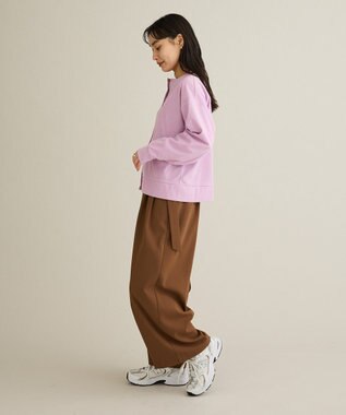 CRAFT STANDARD BOUTIQUE ハイウェストベルトワイドパンツ Brown