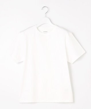 23区 【エステータ】スーピマコットン プレミアムジャージー 半袖Tシャツ ホワイト系