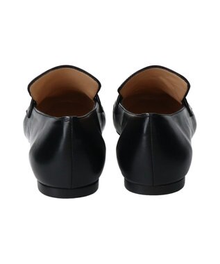 INTER-CHAUSSURES 【FABIO RUSCONI】フラットヒールタッセルローファー ブラック