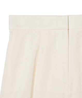 JOSEPH ソフトコットンシルク　ワイドトラウザーズ Ivory