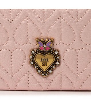 ANNA SUI ドリーミー 二面パスケース ピンク