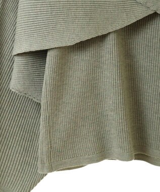 earth music&ecology ＳＥＴ２点クロスニット＋キャミソール Mint