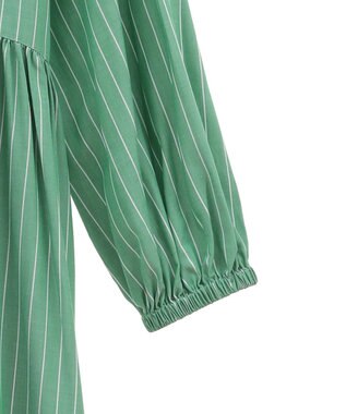 AMERICAN HOLIC サラックールアソートギャザーワンピース Stripe Green