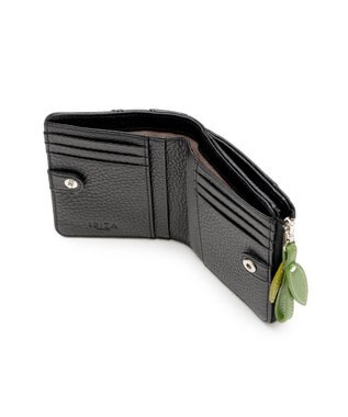 IBIZA アニマーダ　牛革　二つ折り財布（パンダ） 黒