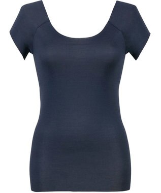 Wing インナー 【綿の贅沢オーガニック フラットタイプ】 オーガニックコットン混素材 ひびきにくくさらっと薄くて軽い ２分袖 EL1248 ウイング／ワコール コン