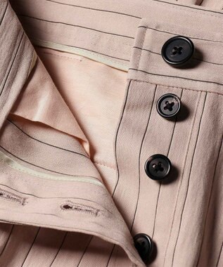 Paul Smith ストライプ ワイドトラウザーズ アイボリー