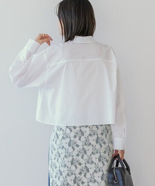 AMERICAN HOLIC クロップドシャツ Off White