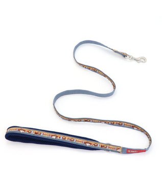 PET PARADISE スヌーピー リード 《ビーグルスカウト柄》  反射付き  【４Ｓ～３Ｓ】小型犬 グレー