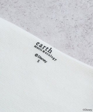 earth music&ecology チップ＆デール／ラインソックス Beige