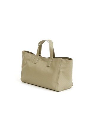 UNBILLION カシュカシュ cachecache / メッシュエンボス横長ショッパートート ベージュ