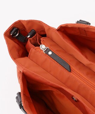 LA BAGAGERIE 【MONICA】ポーチ付き3WAYトートバッグ オレンジ