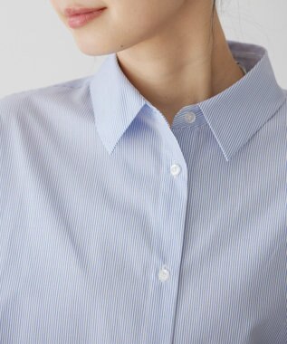 AMERICAN HOLIC クロップドシャツ Stripe