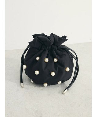 Green Parks ・ＫＯＳＳＯＲＥＣＯ　パール巾着ショルダー Black