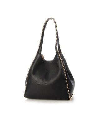 UNBILLION cachecache ボールチェーン2wayトートバッグ ブラック