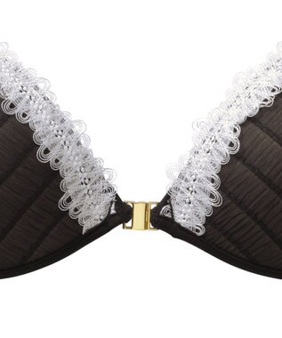 BRADELIS New York 【NuBra / ボリュームアップ】パテッドヌーブラ ピクシー デザインヌーブラ ブラック