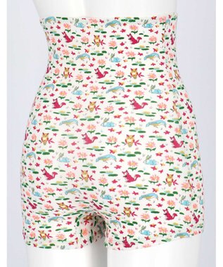 une nana cool MADE WITH LIBERTY FABRIC ハラマキ付きショーツ KA