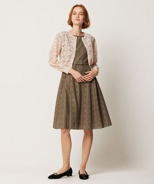 TOCCA 【洗える！】GENIUS OF LACE カーディガン ピンク系