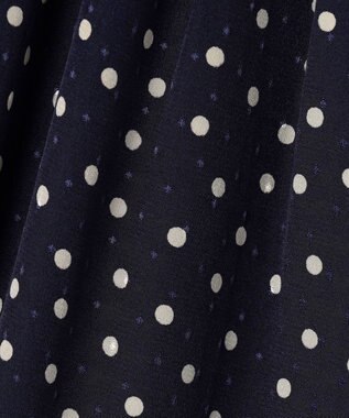 23区 【先行予約】ランダムドットプリント ワンピース ネイビー系