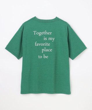 ANY ピグメントアソートロゴＴシャツ グリーン