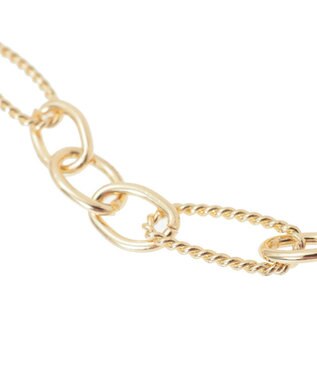 AMERICAN HOLIC チェーンMIXデザインネックレス Gold