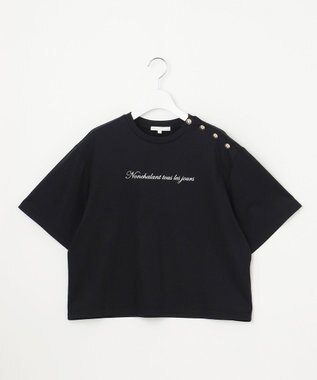 自由区 S 【カタログ掲載】ループバック Tシャツ ネイビー