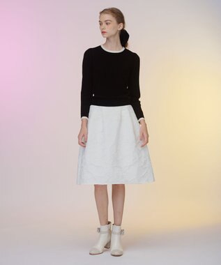 TOCCA 【洗える！】CASHEMERE プルオーバー ブラック系