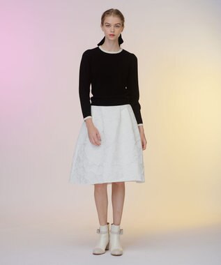 TOCCA 【洗える！】CASHEMERE プルオーバー ブラック系