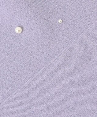 ANY SIS 【洗える】パール調ディテール ニット ラベンダー