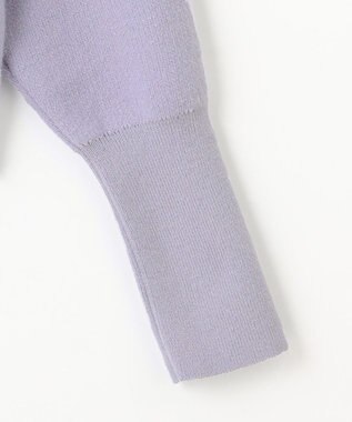 ANY SIS 【洗える】パール調ディテール ニット ラベンダー