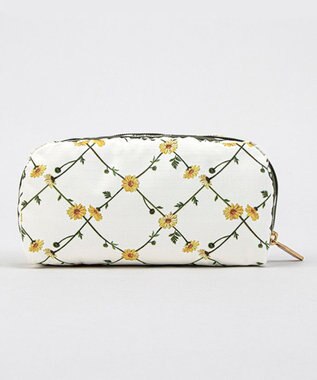 LeSportsac RECTANGULAR COSMETIC/デイジークロスエクリュ デイジークロスエクリュ