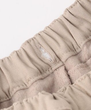 ANY KIDS 7days 裏起毛ガーリーパンツ ベージュ