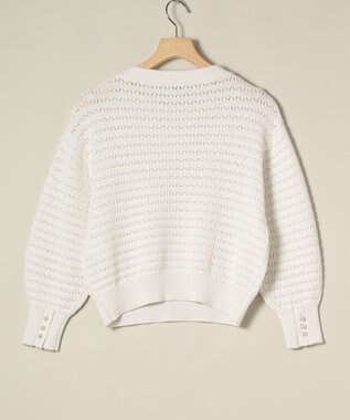 ONWARD Reuse Park 【組曲】ニット春夏 オフホワイト