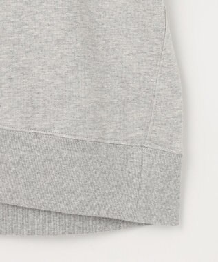 ANY L 【洗濯機可】刺繍ロゴミニ裏毛スウェット ライトグレー